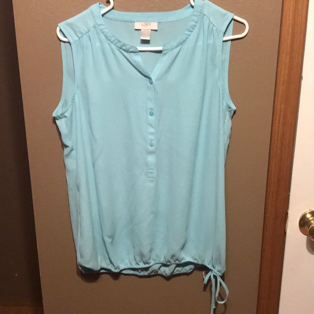 LOFT sleeveless blouse